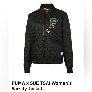 PUMA x SUE TSAI Women's Varsity Jacket Size X-Small